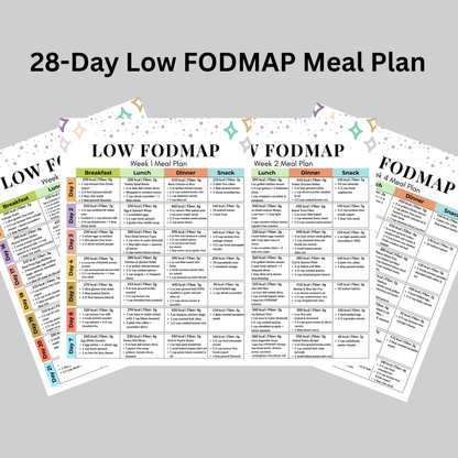 Low FODMAP 28-Day Meal Plan