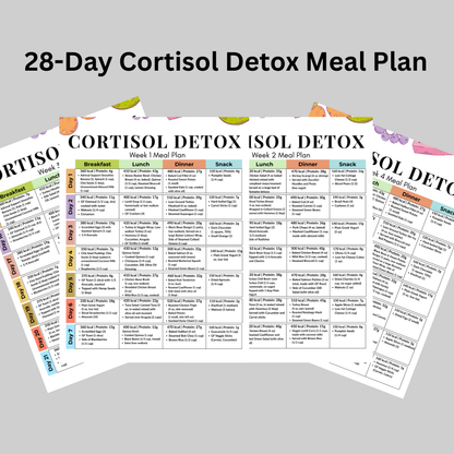 Cortisol Detox 28-Day Meal Plan