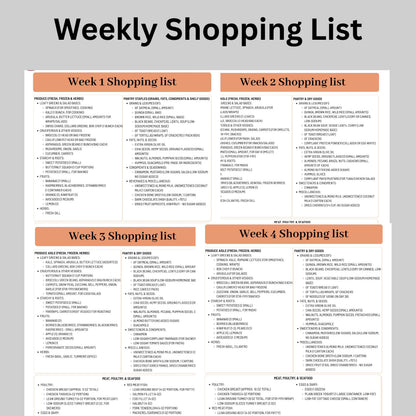 Cortisol Detox 28-Day Meal Plan